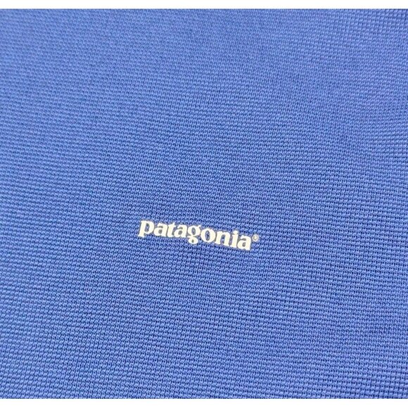 Patagonia Capilene 2 T-Shirt Mens XL Blue Short Sleeve Outdoor Shirt Hiking Tee - Picture 3 of 7